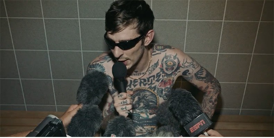 viagra boys, street worms, sports, 2018, suede, punk