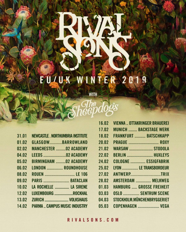rival sons, tournée 2019