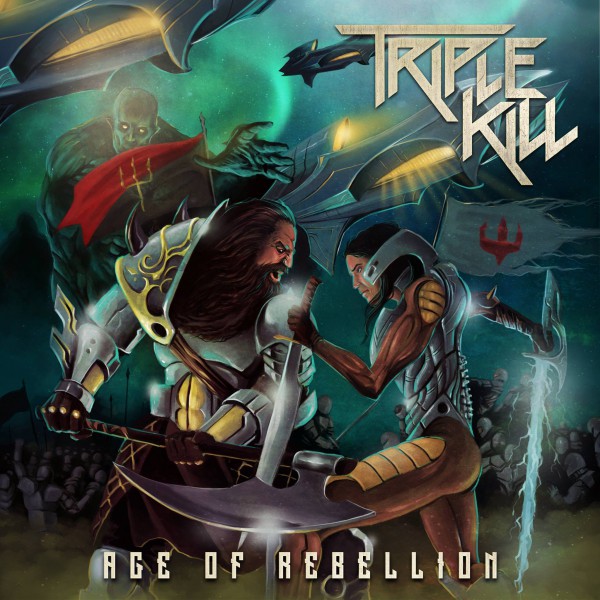 triple kill, age of rebellion, premier album, heavy metal, australie