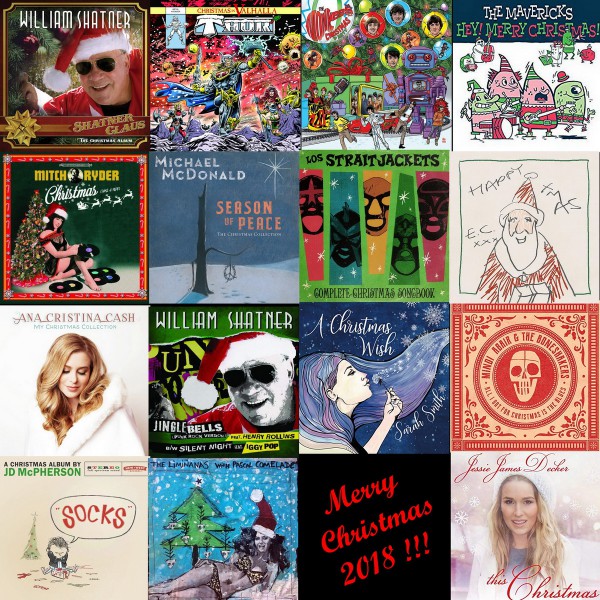 Pochettes Christmas Albums 2018