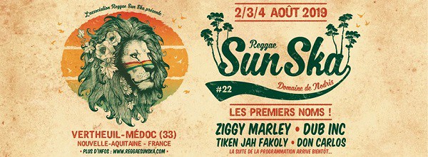 Reggae Sun Ska - Bandeau Premiers noms