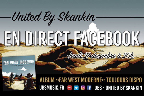 United by skankin - bannière direct facebook