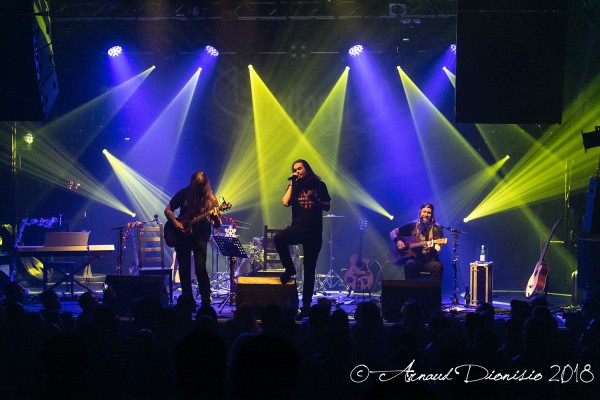 ensiferum, trio de facto, acoustique, pagan metal, concert de noël, david hasselhoff