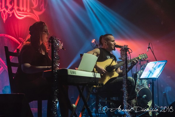 ensiferum, trio de facto, acoustique, pagan metal, concert de noël, david hasselhoff