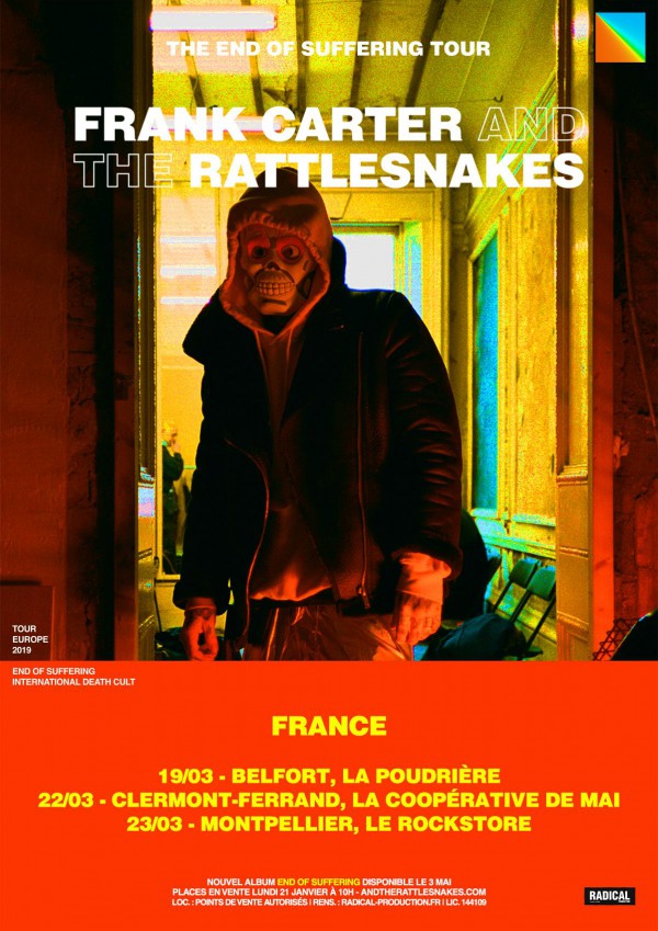 frank carter & the rattlesnakes, rock, frank carter