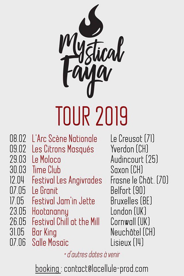 Mystical Faya - Tour 2019
