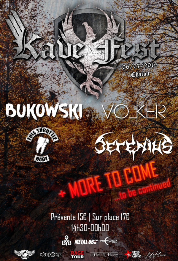 kave fest, festival, chatou, yvelines, affiche, bukowski, voker