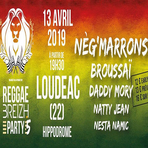 Affiche du Reggae Breizh #5