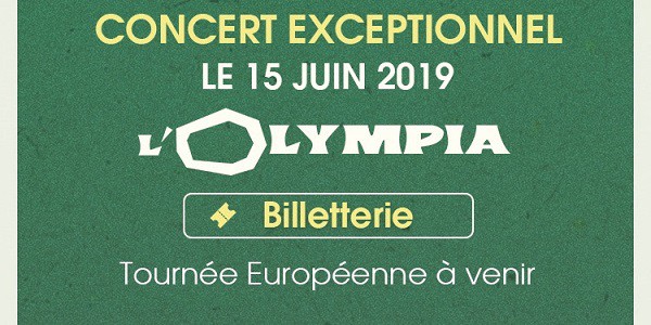 Cover concert Inna De Yard à  l'Olympia, le 15 juin 2019