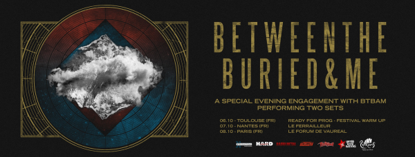 btbam, between the buried and me, tournée 2019