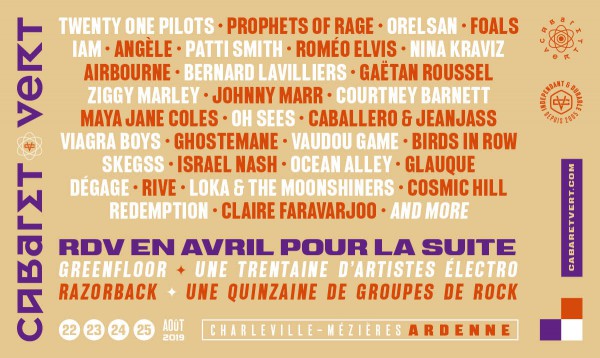 cabaret vert, festival, ardennes