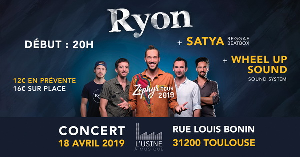 L' Usine à Musique - ryon satya 18 Avril 2019
