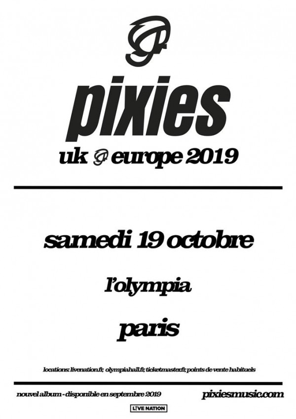 Pixies, olympia, concert
