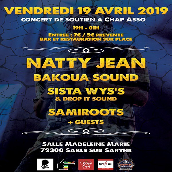 Rastas du Coeur du 19 avril 2019
