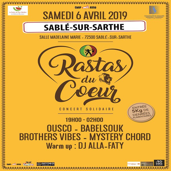 Rastas du Coeur du 6 avril 2019