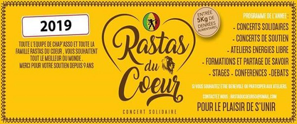 Rastas du Coeur - Bannière programme 2019