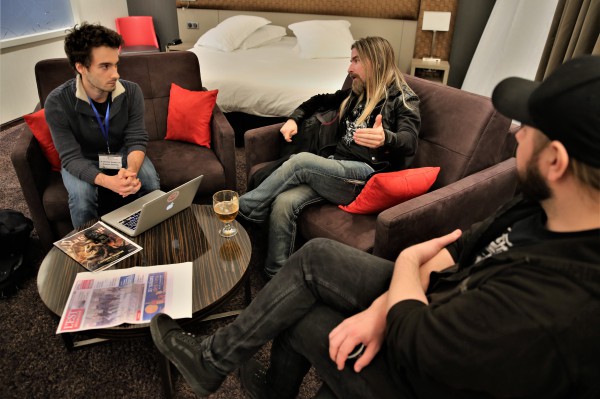 Interview Sabaton, La grosse radio, Pär, Chris