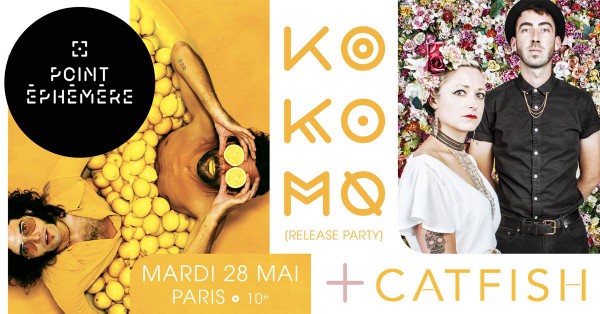 ko ko mo, rock, release party, concert, catfish, paris
