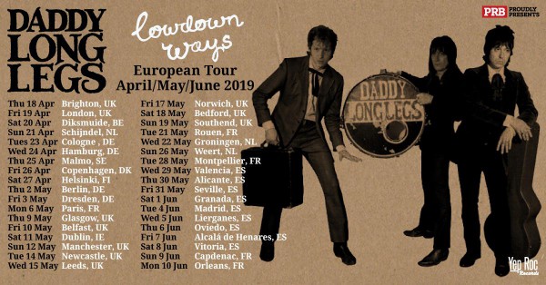 Daddy Long Legs Tour Dates 2019