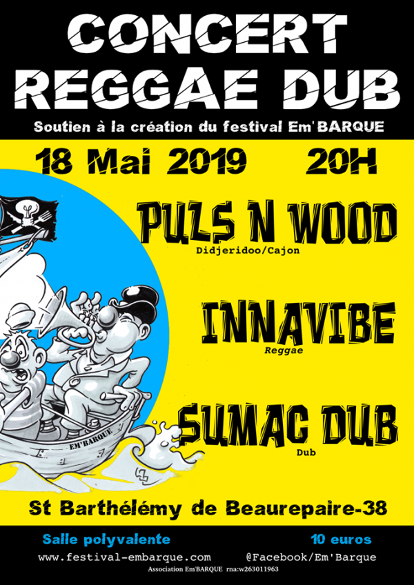 Association Em'barque concert du 18 Mai 2019