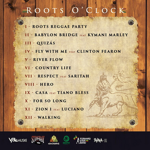 Emeterians - Roots O ' clock pochette verso