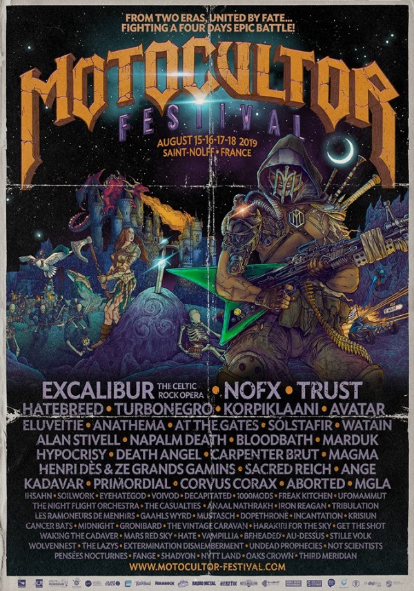 Motocultor, 2019, line up, bénévolat, Saint Nolff