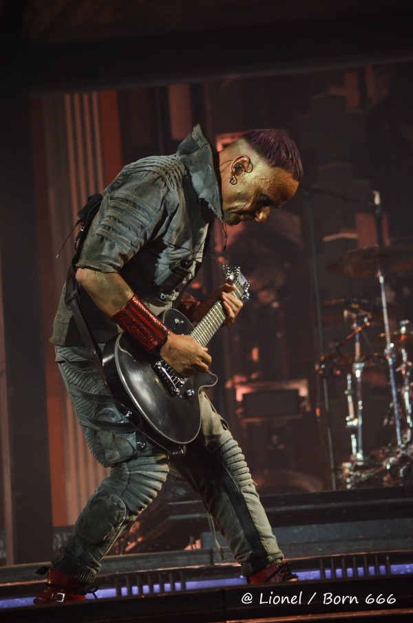 guitariste, rammstein, live