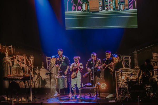 Walk off the earth, rock, pop, olympia, paris, concert, cover, band