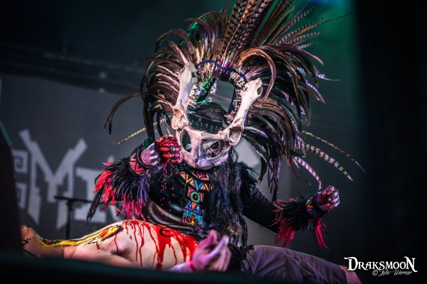 hellfest 2019, hellfest open air, temple, cemican, folk metal, metal précolombien, danza de muerte, ritual de muertos, dia de muertos