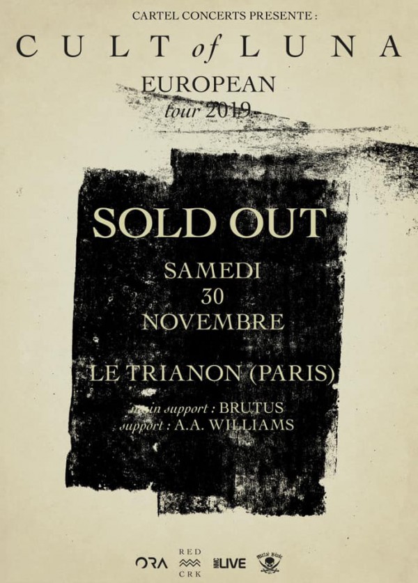 cult of luna, trianon, paris, 2019, a dawn to fear, silent man