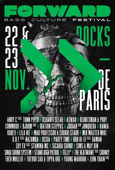 forward bass culture festival, paris, 22 & 23 novembre