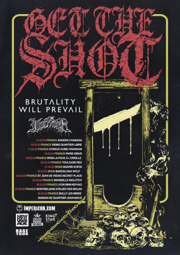 get the shot, tournée française