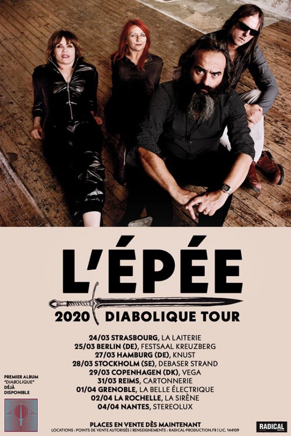 Epée Diabolique Tour 2020