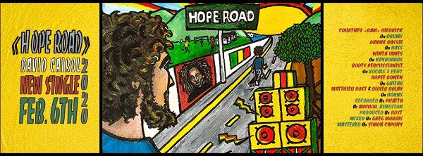 Bannière Hope Road - David Cairol