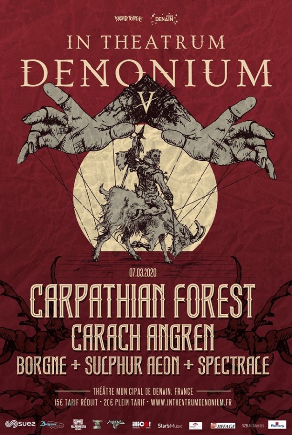 In Theatrum Denonium, Acte V, 2020, Denain, Carpathian Forest