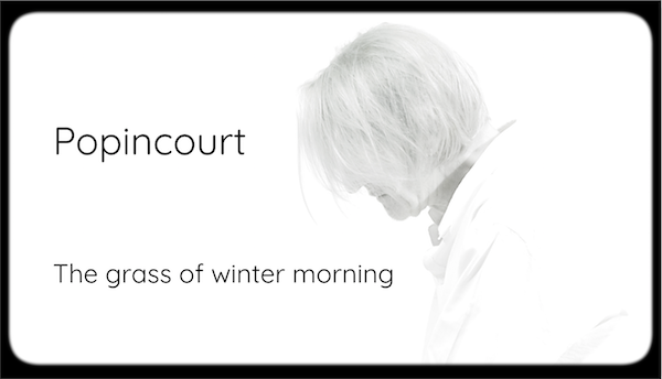 Olivier Popincourt - The grass of winter morning
