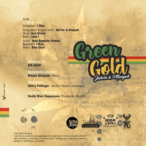 Crédits Green Gold - Atunyah & JahVie