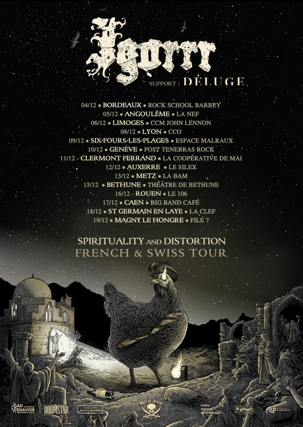 Igorrr, tournée française, Spirituality and Distorsion, 2020