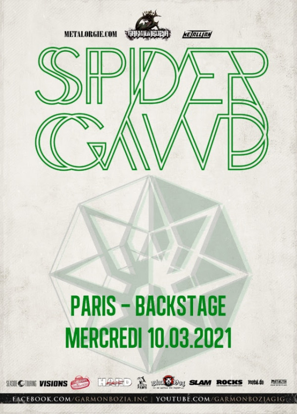 spidergwad, hard-rock, norvège, backstage, garmonbozia
