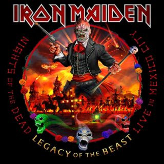 iron maiden, Nights of the Dead, heavy metal, live, album live, eddy