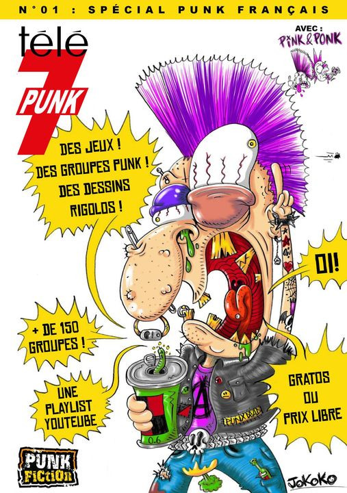 Fanzine, Punk Fiction, Punk, français