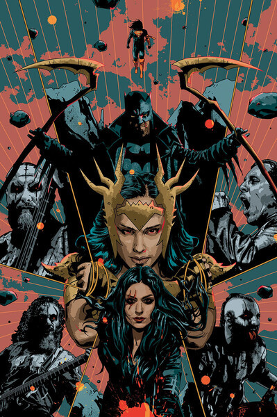 Batman, DC comics, Megadeth, Ghost, Sepultura, Ozzy Osbourne