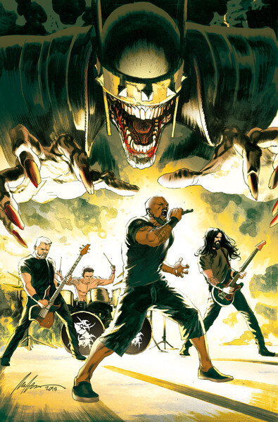 Batman, DC comics, Megadeth, Ghost, Sepultura, Ozzy Osbourne