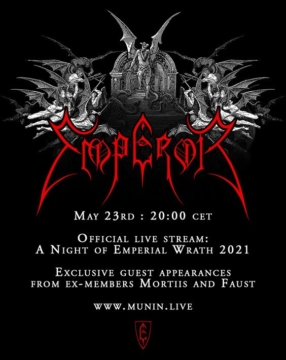 Emperor, Emperial Wrath live, 30 ans