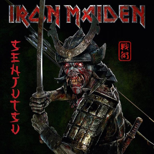 Iron Maiden, Senjutsu, Artwork, Maiden, heavy metal, Eddie, Samourai