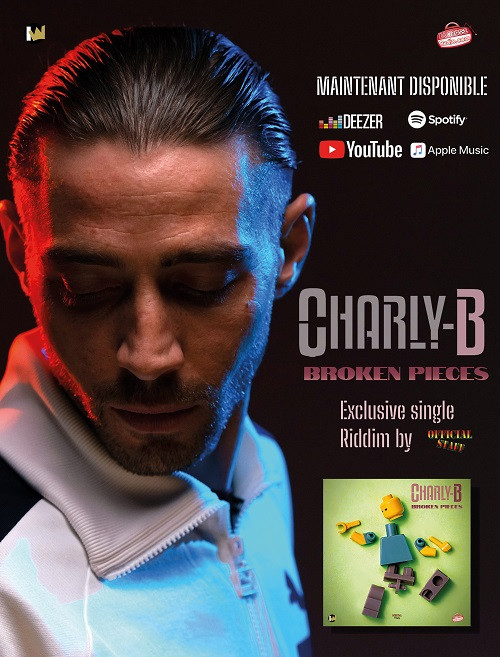 Flyer promo Broken Pieces - Charly B & Official Staff