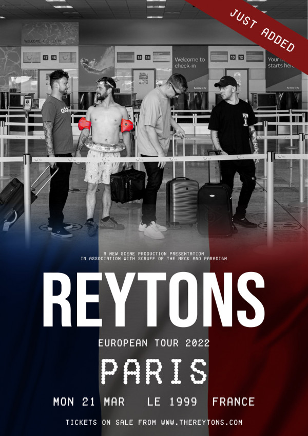 The Reytons, Landslide, 1999 club, concert, paris