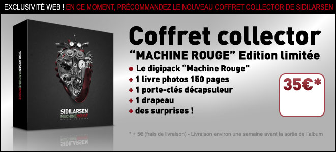 Coffret Sidilarsen Machine Rouge
