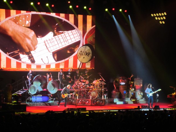 Rush concert à  Londres Live Report 2013
