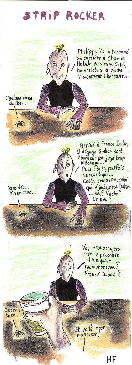 Phillipe Val a terminé sa carrière à  Charlie Hebdo en virant Siné, humoriste à  la plume violemment libertaire.